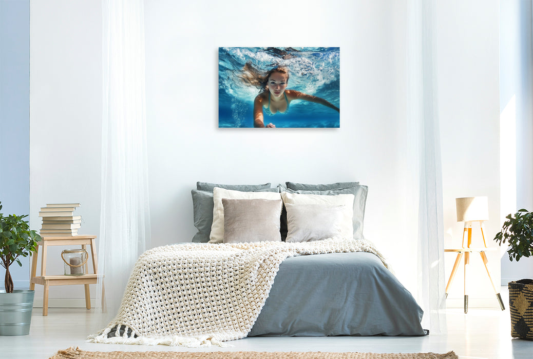 Premium Textil-Leinwand The Art of Submersion