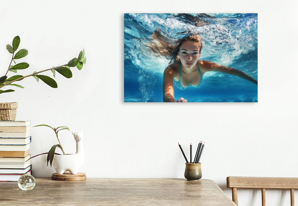 Premium Textil-Leinwand The Art of Submersion