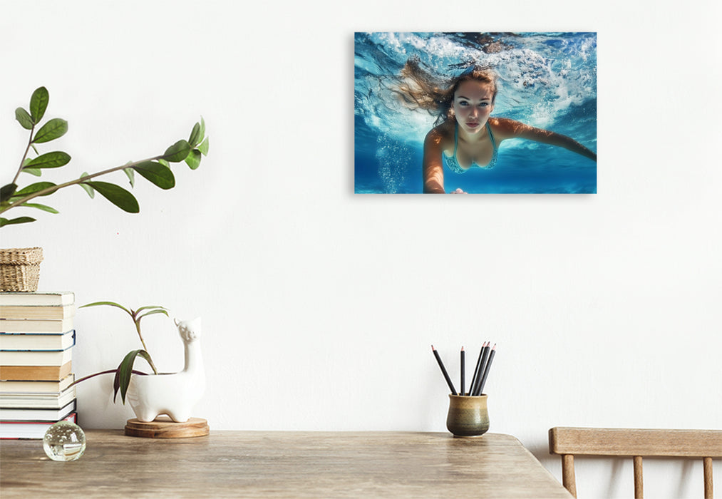Premium Textil-Leinwand The Art of Submersion