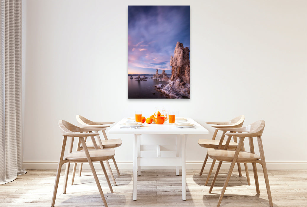 Premium Textil-Leinwand Mono Lake