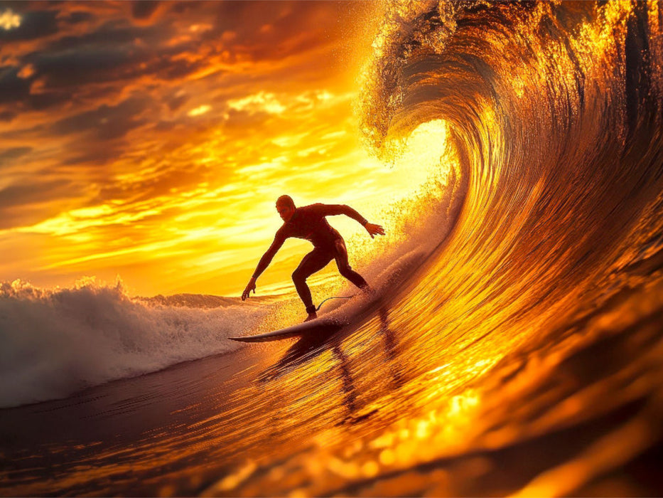 Surfen - CALVENDO Foto-Puzzle'