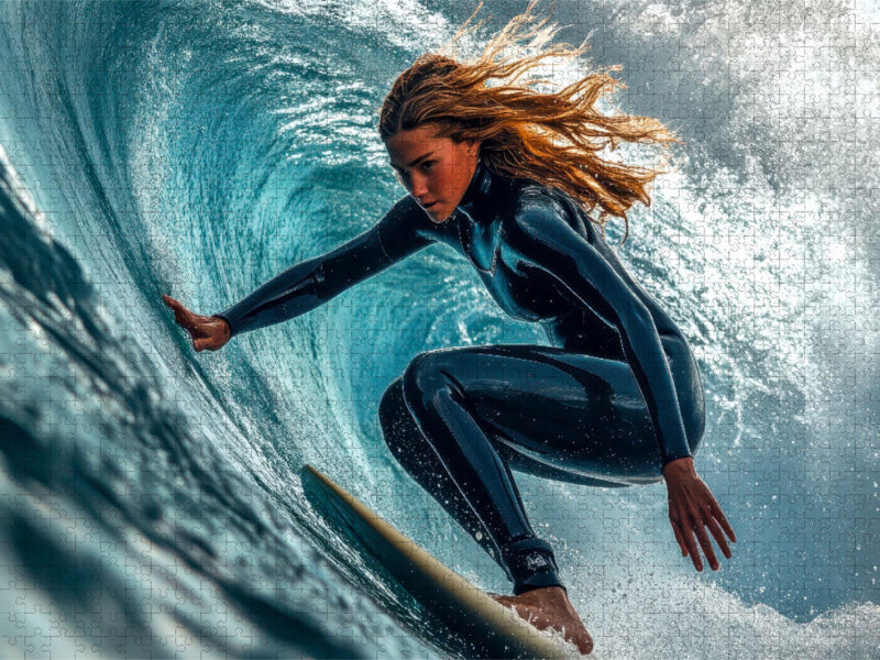 Surfen - CALVENDO Foto-Puzzle'