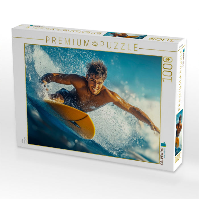 Surfen - CALVENDO Foto-Puzzle'