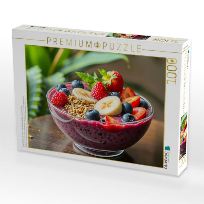 Superfood für die Sinne – Açaí-Bowl als HD-Leinwand & Puzzle! - CALVENDO Foto-Puzzle'