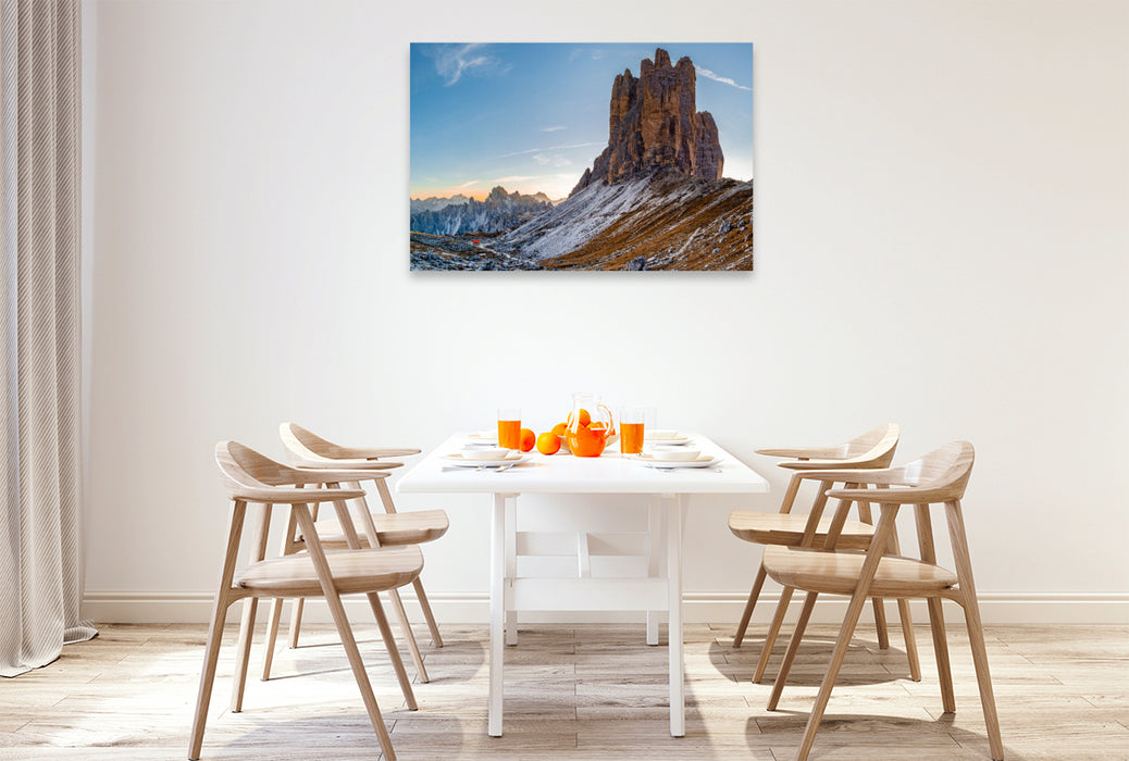 Premium Textil-Leinwand Ein Motiv aus dem Kalender Südtirol Impressionen