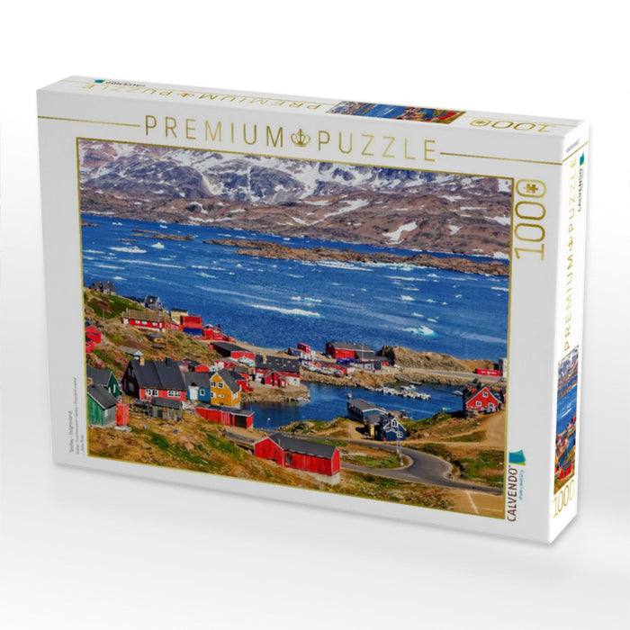 Tasiilaq - Ostgrönland - CALVENDO Foto-Puzzle'