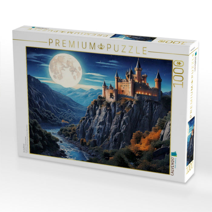 Dunkelfelstal - CALVENDO Foto-Puzzle'