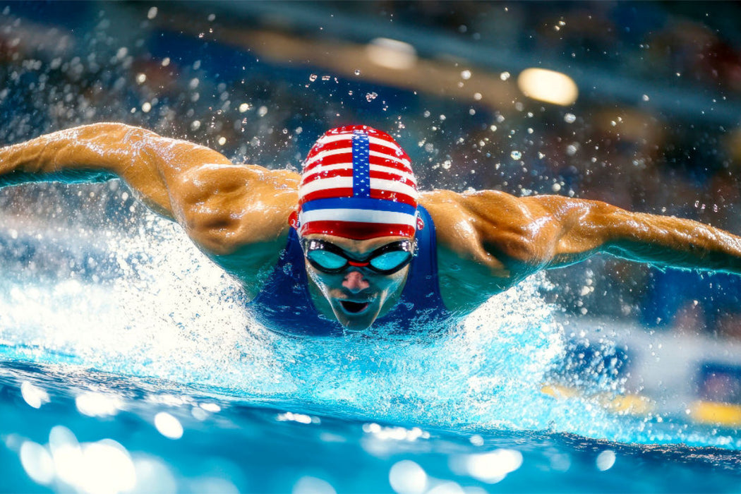 Premium Textil-Leinwand Kraft, Anstrengung und Intensität