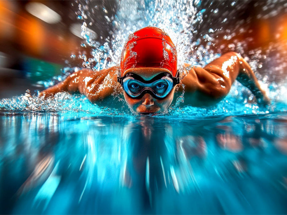 Schwimmen - CALVENDO Foto-Puzzle'