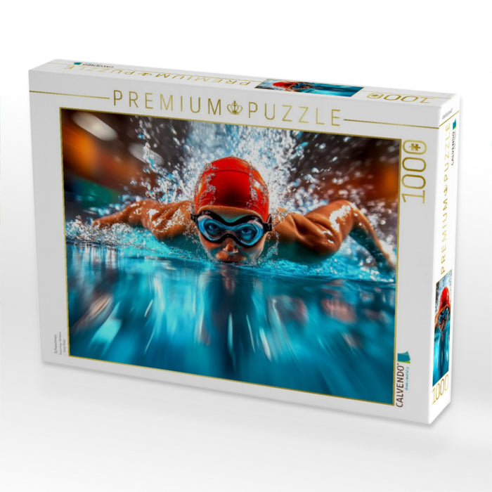 Schwimmen - CALVENDO Foto-Puzzle'