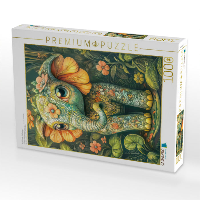 Humorvolle Tierfiguren - CALVENDO Foto-Puzzle'