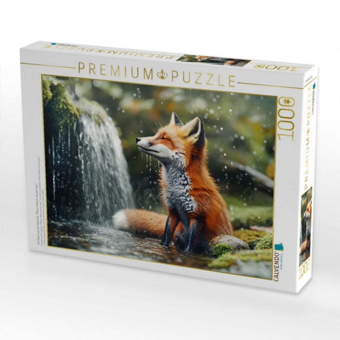 Ein Motiv aus dem Kalender "Plitsch, Platsch, tierisch nass" - CALVENDO Foto-Puzzle'