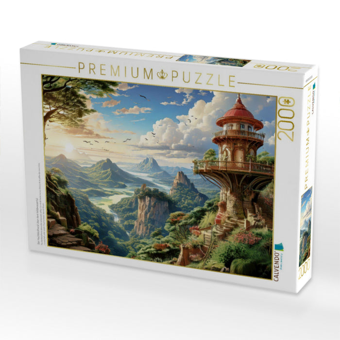 Der Hochblickhorst über dem Wildwassertal - CALVENDO Foto-Puzzle'