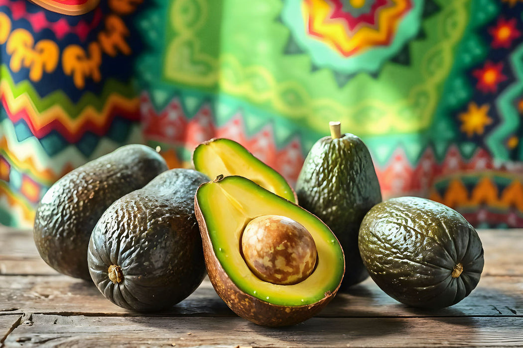 Premium Textil-Leinwand Avocado - Natürlich. Exotisch. Stilvoll