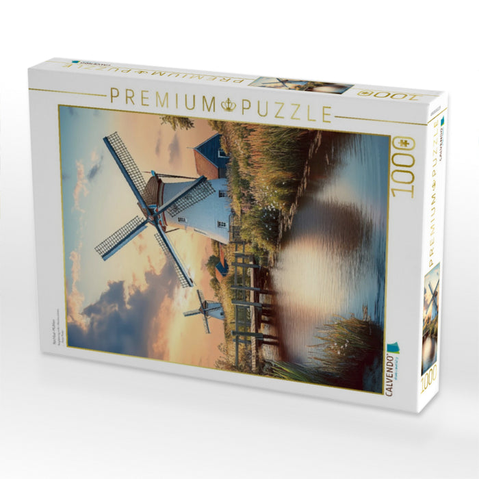 Nachbar-Mühlen - CALVENDO Foto-Puzzle'
