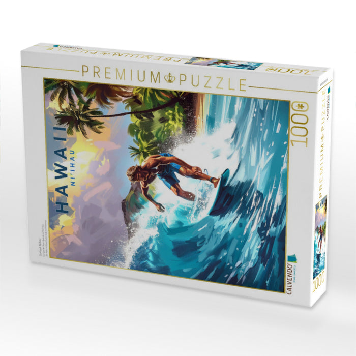 Surfspot Ni'ihau - CALVENDO Foto-Puzzle'