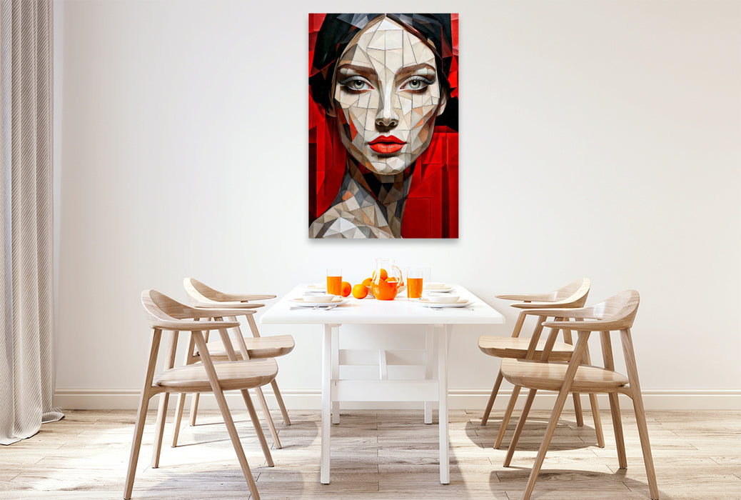 Premium Textil-Leinwand Zerbrechlichkeit