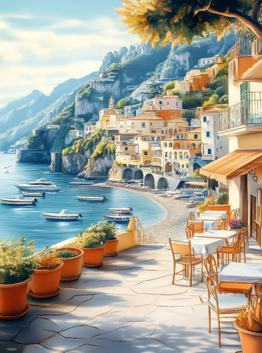 Ein mediterranes Paradies - CALVENDO Foto-Puzzle'