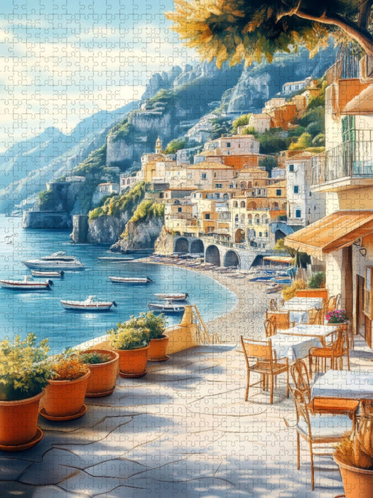 Ein mediterranes Paradies - CALVENDO Foto-Puzzle'