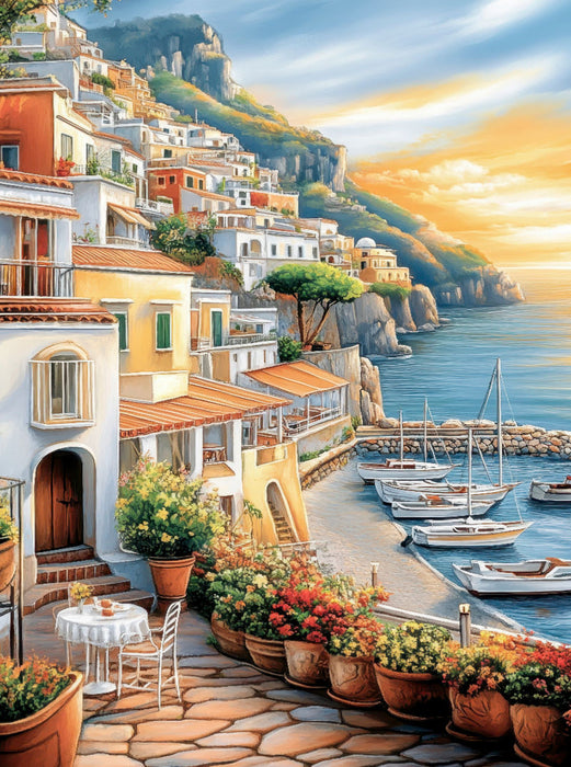 Zauberhafte Amalfiküste - CALVENDO Foto-Puzzle'