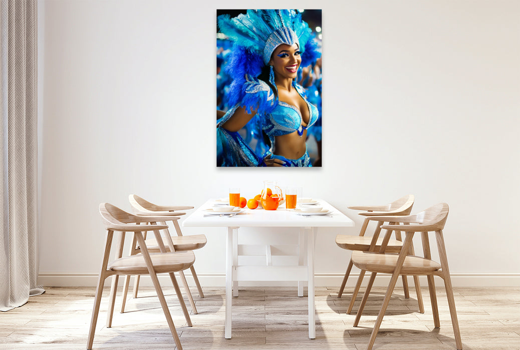 Premium Textil-Leinwand Feuerwerk der Gefühle