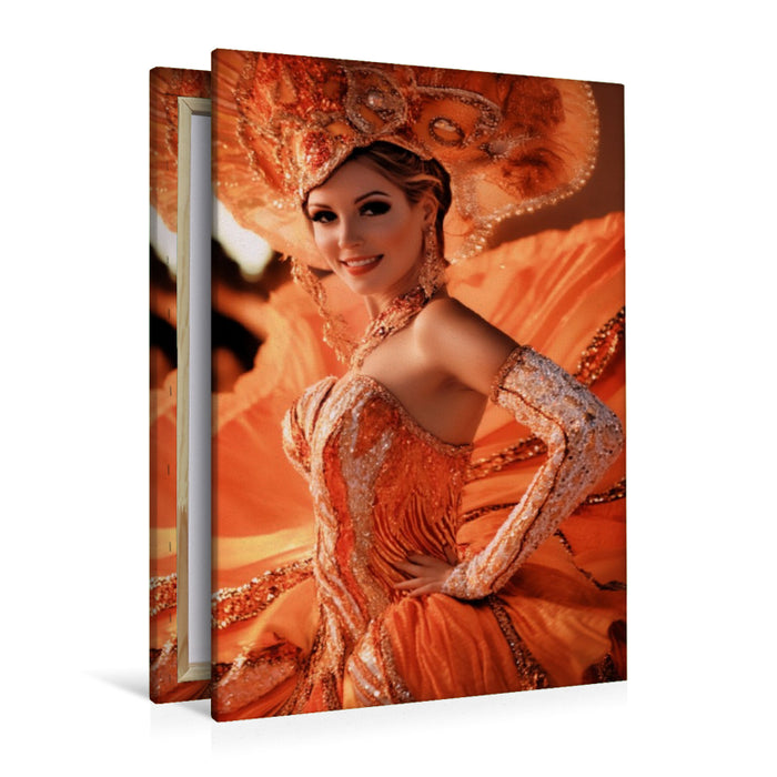 Premium Textil-Leinwand Flimmernde Pracht