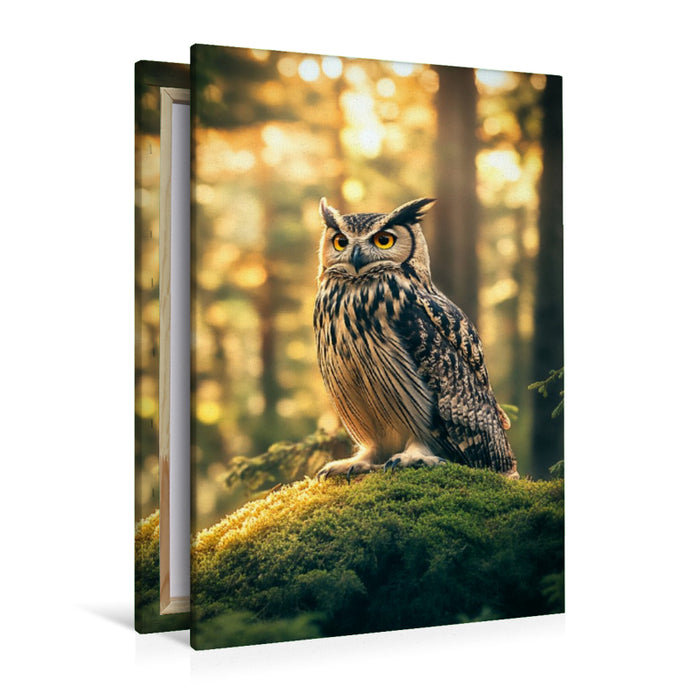 Premium Textil-Leinwand Der Unhörbare