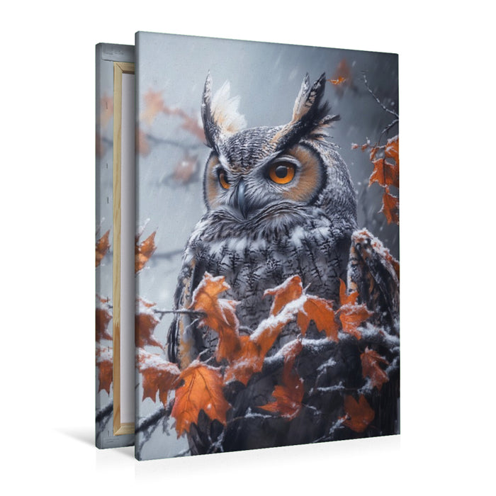 Premium Textil-Leinwand Der alte König in seinem Reich