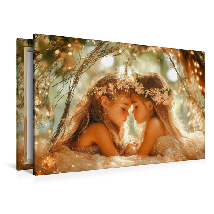 Premium Textil-Leinwand Ein Motiv aus dem Kalender Der letzte Funke Magie