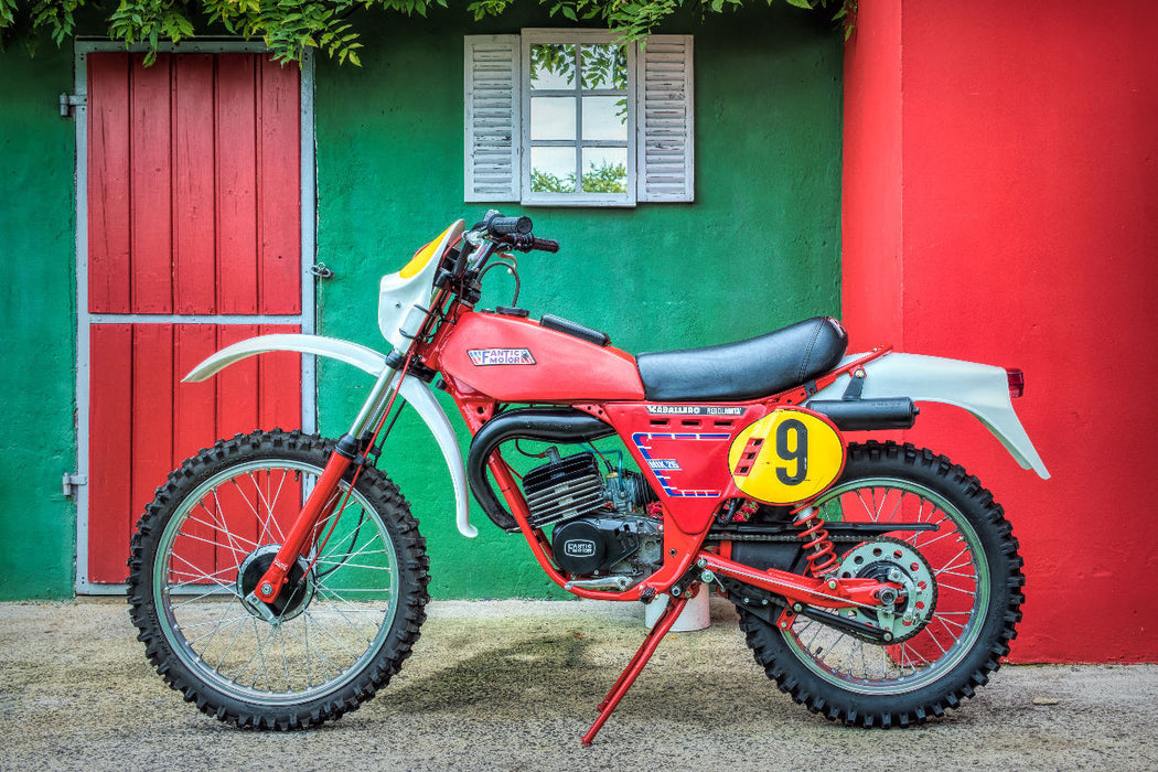 Premium Textil-Leinwand Fantic TX 160 Caballero