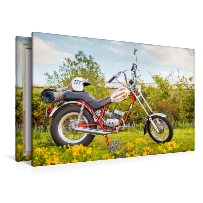 Premium Textil-Leinwand Fantic TX 134 Chopper