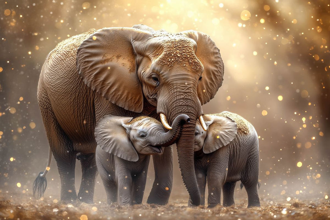 Premium Textil-Leinwand Mit jedem neuen Tag beginnt das wahre Abenteuer