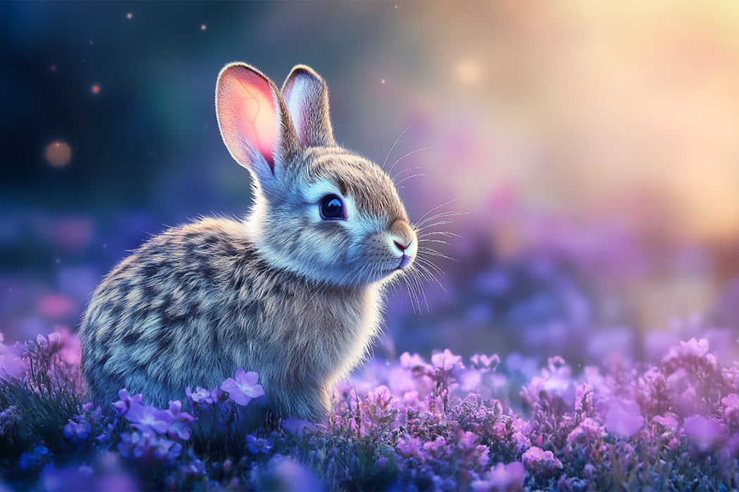 Premium Textil-Leinwand Bereit für den nächsten Sprint