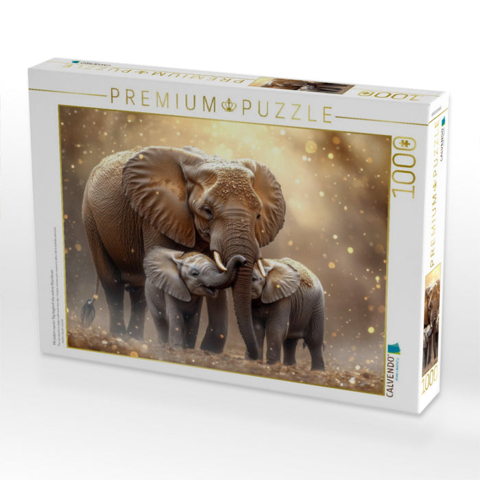 Mit jedem neuen Tag beginnt das wahre Abenteuer - CALVENDO Foto-Puzzle'