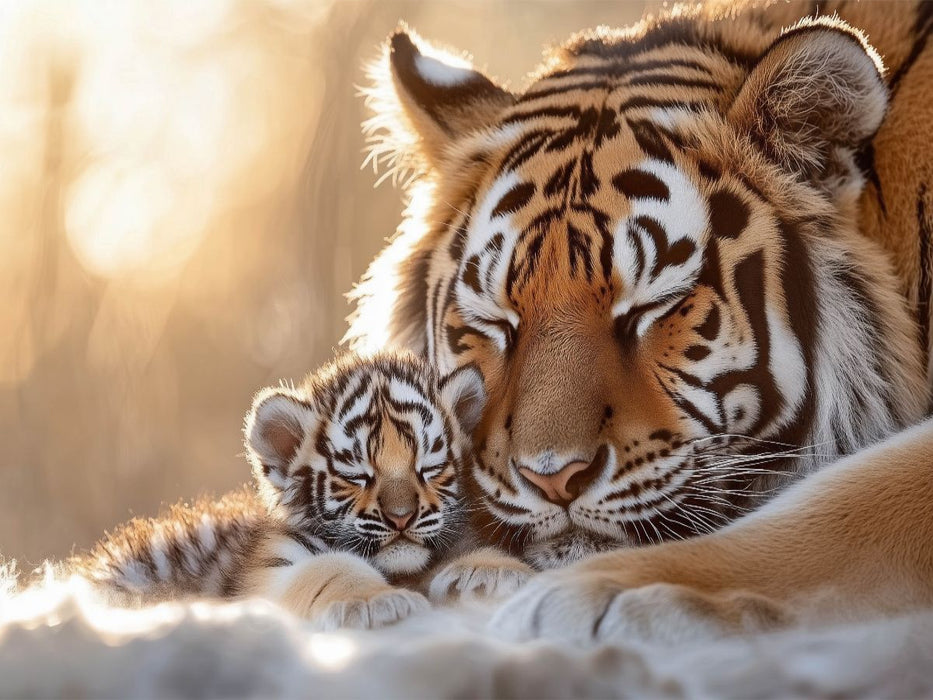 Die Natur flüstert ihre Geheimnisse dem geduldigen Beobachter zu - CALVENDO Foto-Puzzle'