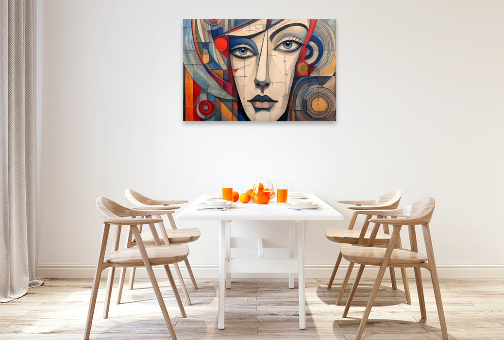 Premium Textil-Leinwand Berthe auf Adal