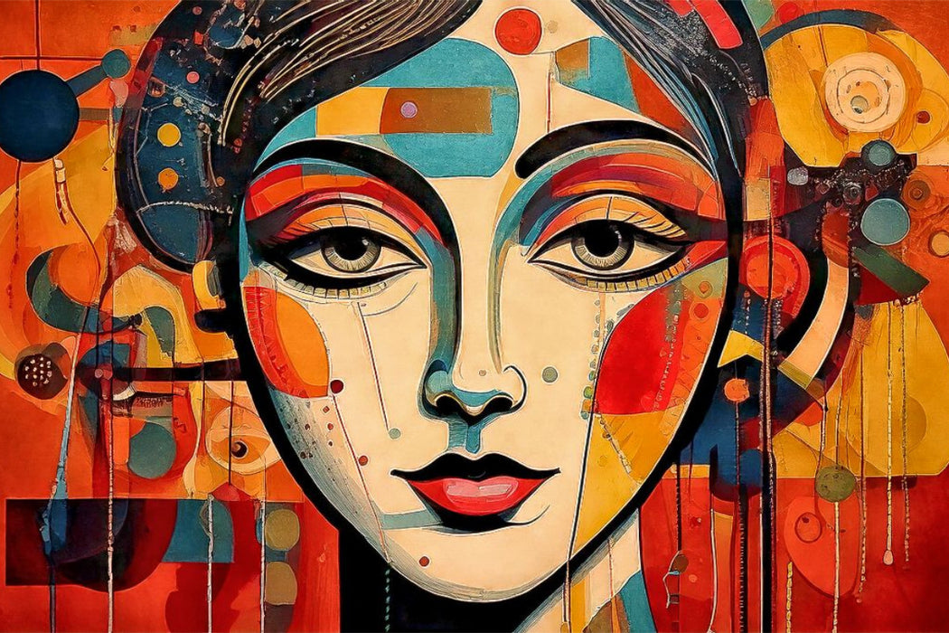 Premium Textil-Leinwand Linde aus Diet