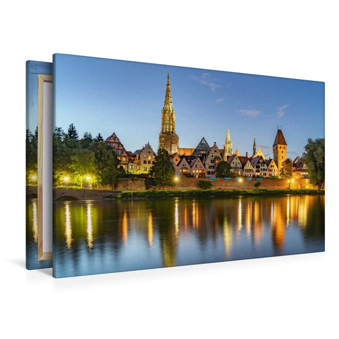 Premium Textil-Leinwand Ulm