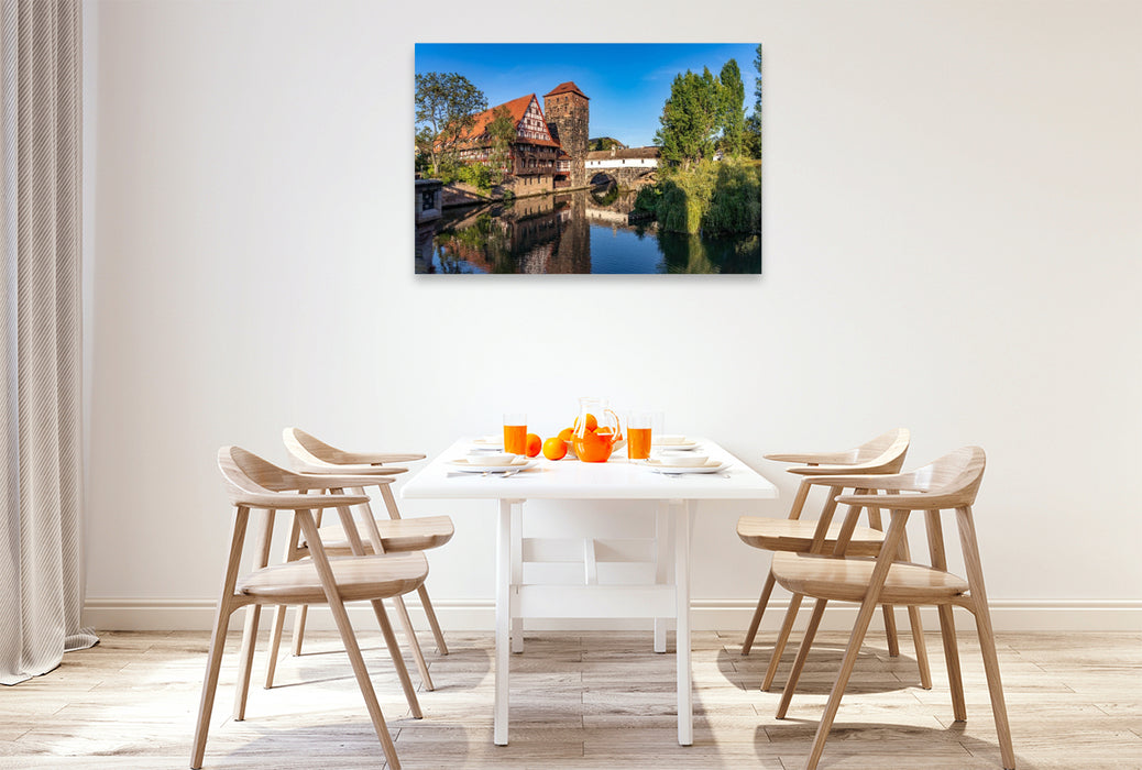 Premium Textil-Leinwand Nürnberg