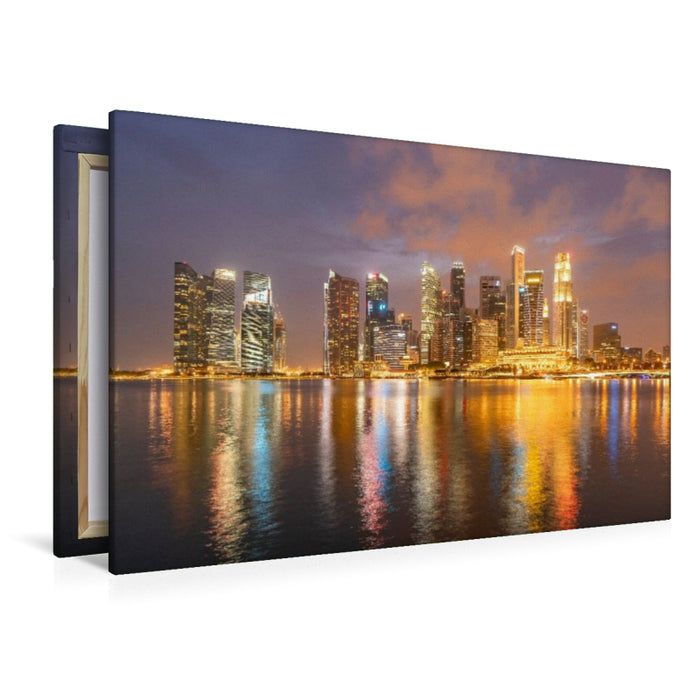 Premium Textil-Leinwand Singapur