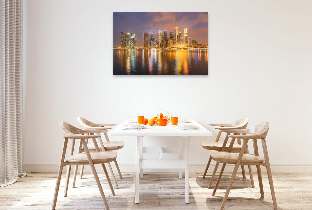 Premium Textil-Leinwand Singapur