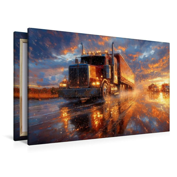 Premium Textil-Leinwand Sie bringen die Welt in Bewegung, doch oft werden sie übersehen