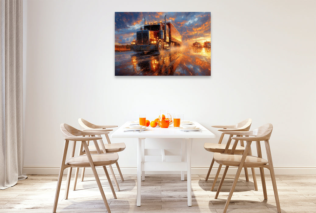 Premium Textil-Leinwand Sie bringen die Welt in Bewegung, doch oft werden sie übersehen