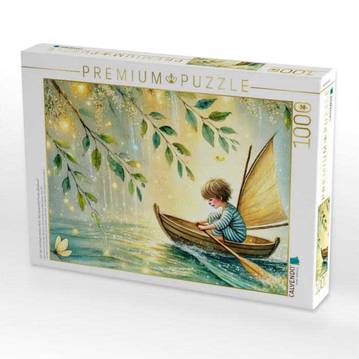 Ein Jahr mit deinem inneren Kind – HD-Leinwand & Puzzle „Abenteuer“ - CALVENDO Foto-Puzzle'