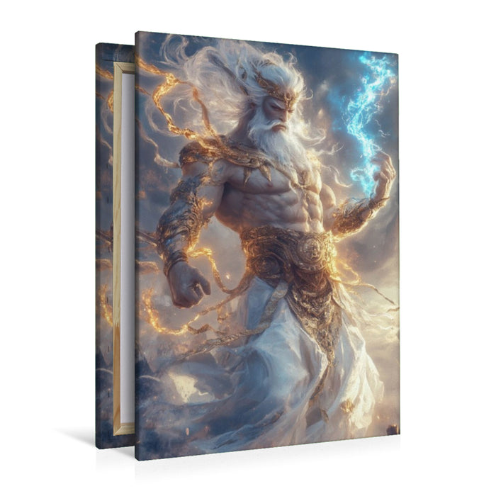 Premium Textil-Leinwand Ein Motiv aus dem Kalender Die Götter der Ewigkeit