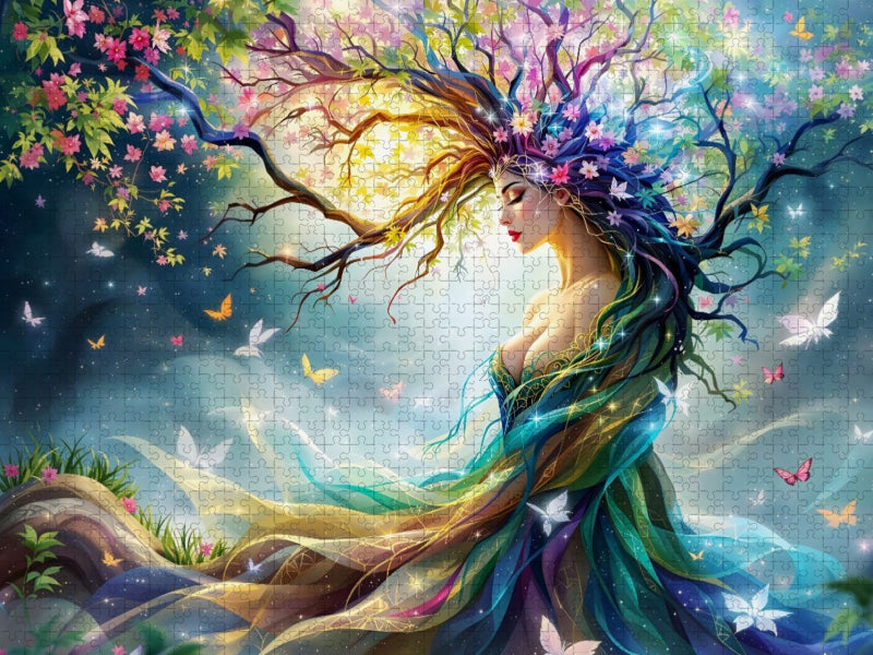 Die Baummajestät - CALVENDO Foto-Puzzle'