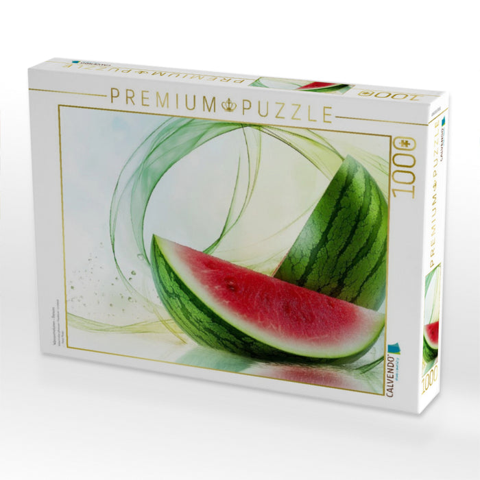 Wassermelonen - Genuss - CALVENDO Foto-Puzzle'