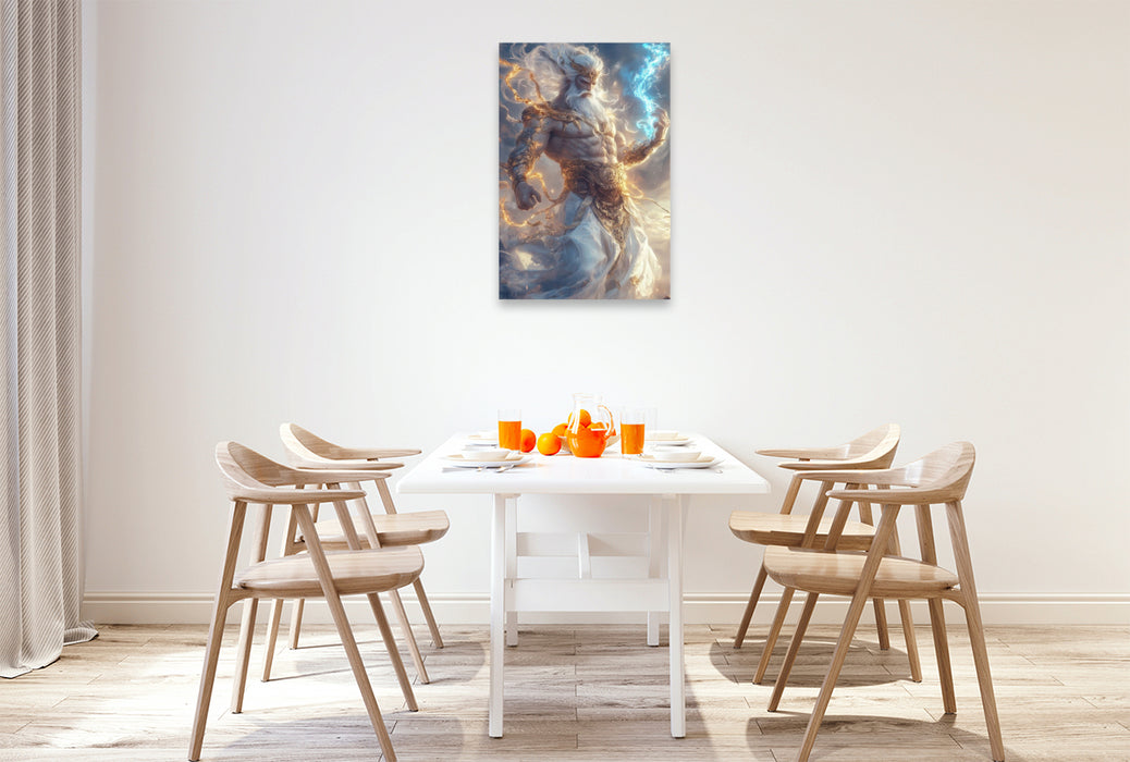 Premium Textil-Leinwand Ein Motiv aus dem Kalender Die Götter der Ewigkeit