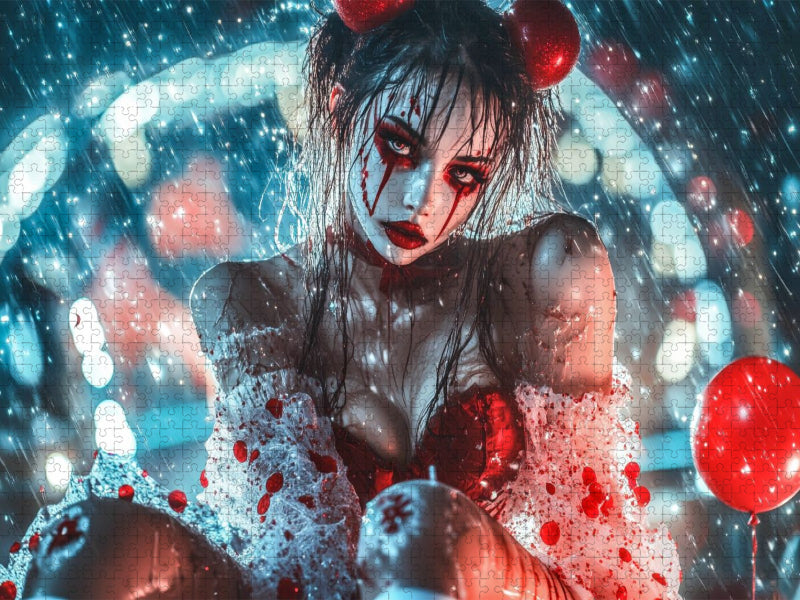 Ihre Augen waren geschminkt – aber sie haben trotzdem geblutet - CALVENDO Foto-Puzzle'