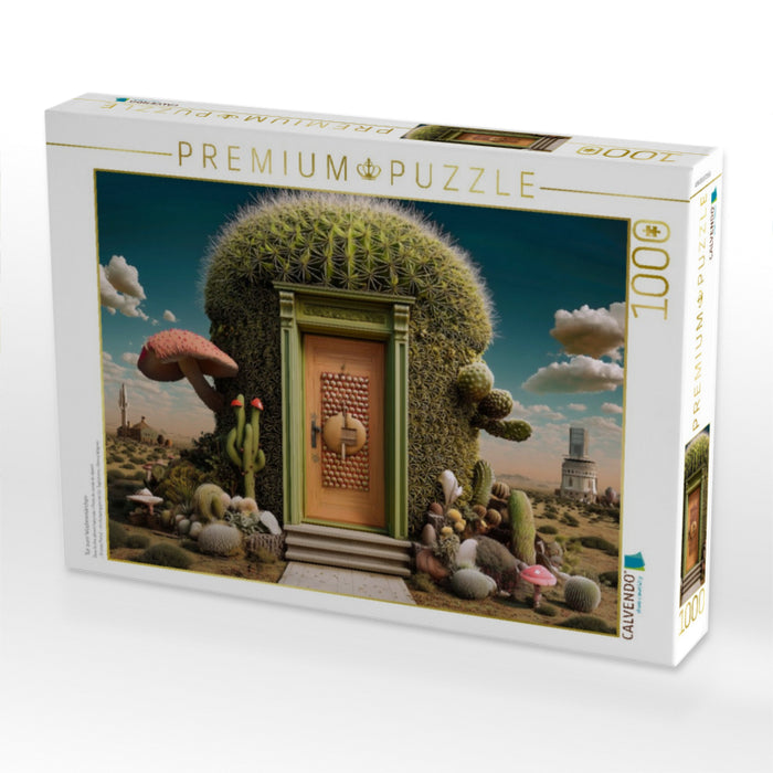 Tür zum Wüstenmärchen - CALVENDO Foto-Puzzle'